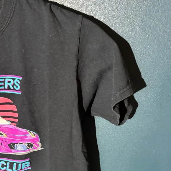 Kids Black Tokyo Riders Graphic Tee - Picture 3 of 6